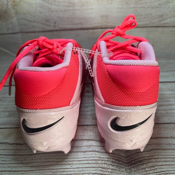 Nike Alpha Menace 4 Pro Pink Football Cleats Men\'s Size 11.5 NEW W/O BOX